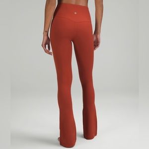 HEMMED red lululemon align mini flares